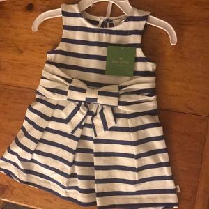 Kate Spade Sailing Stripe Infant Girls Dress 12M